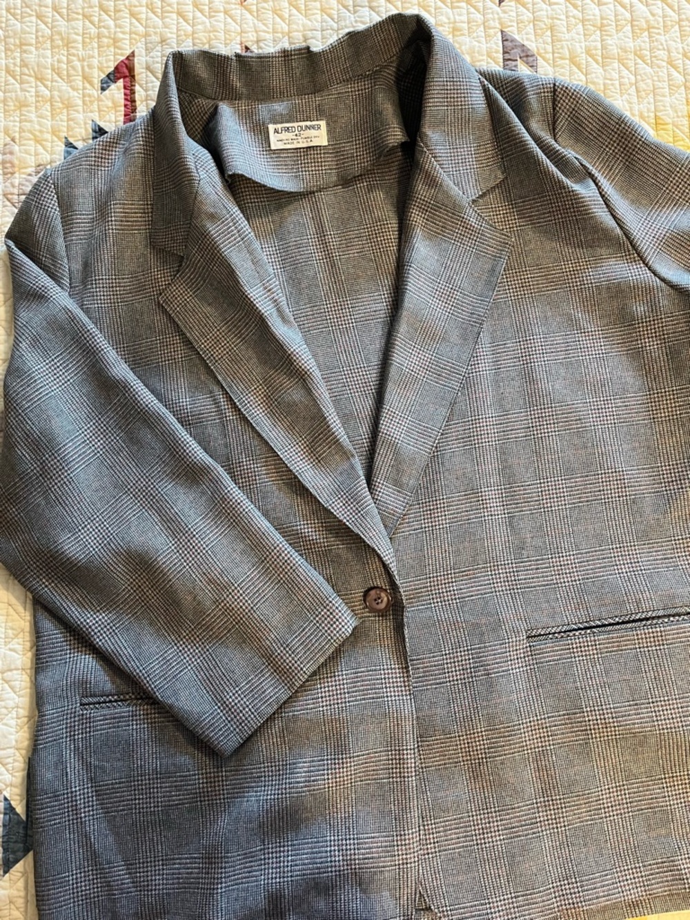 Gray Alfred Dunner Blazer